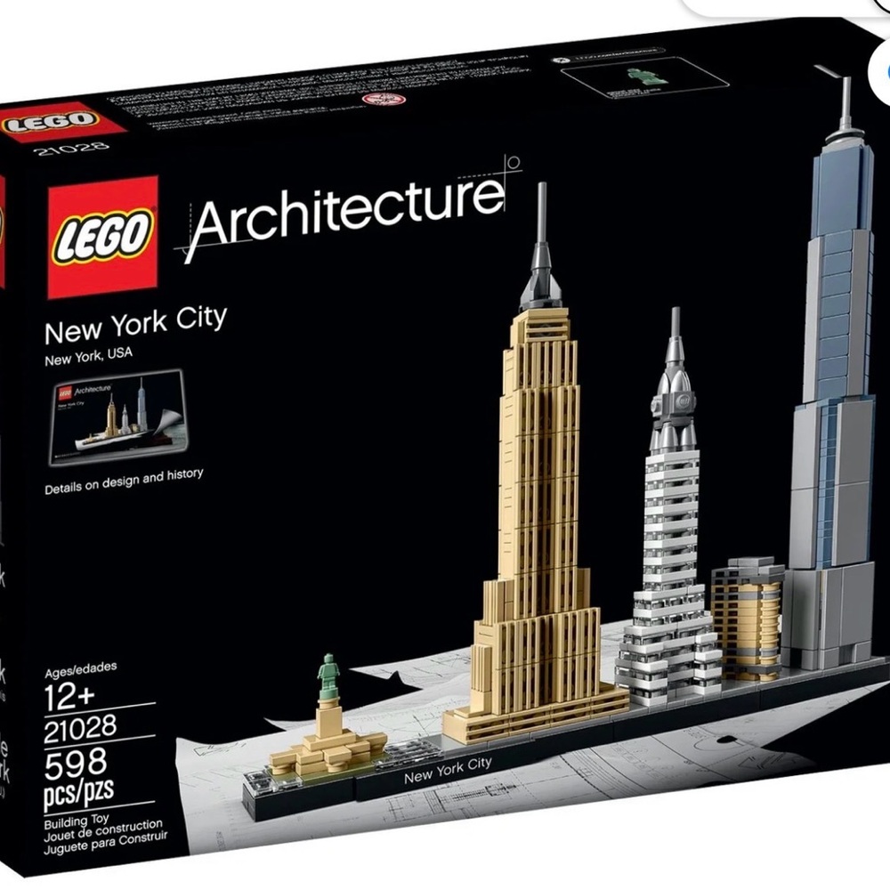 NWT LEGO Architecture New York City Skyline 21028